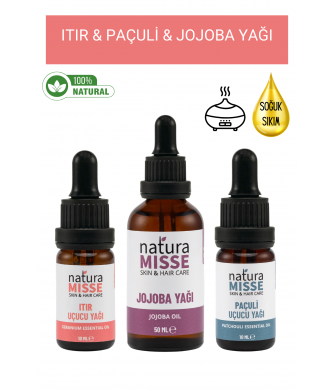 Jojoba&Itır&Paçuli Uçucu Yağı